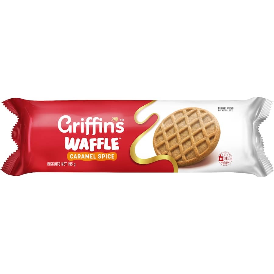 Griffin's Waffle Biscuits Caramel Spice