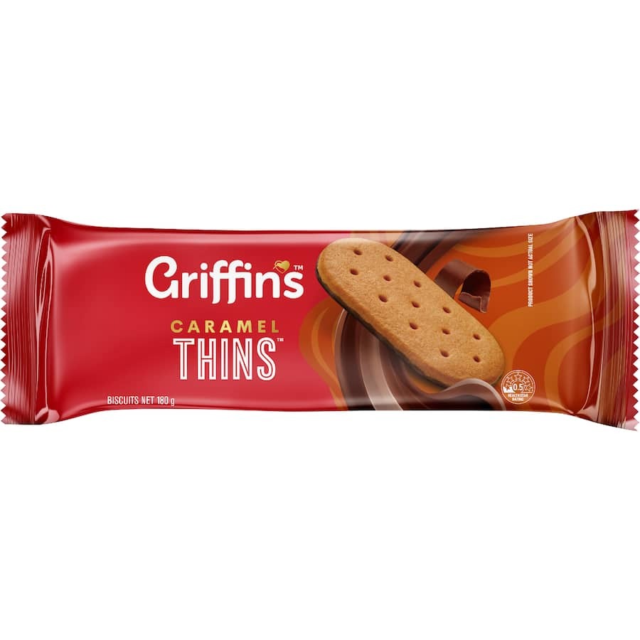 Griffin's Chocolate Biscuits Thins Caramel