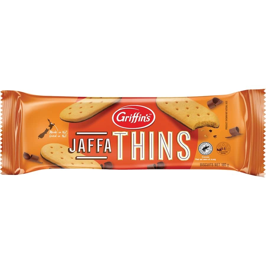 Griffins Chocolate Biscuits Jaffa Thins