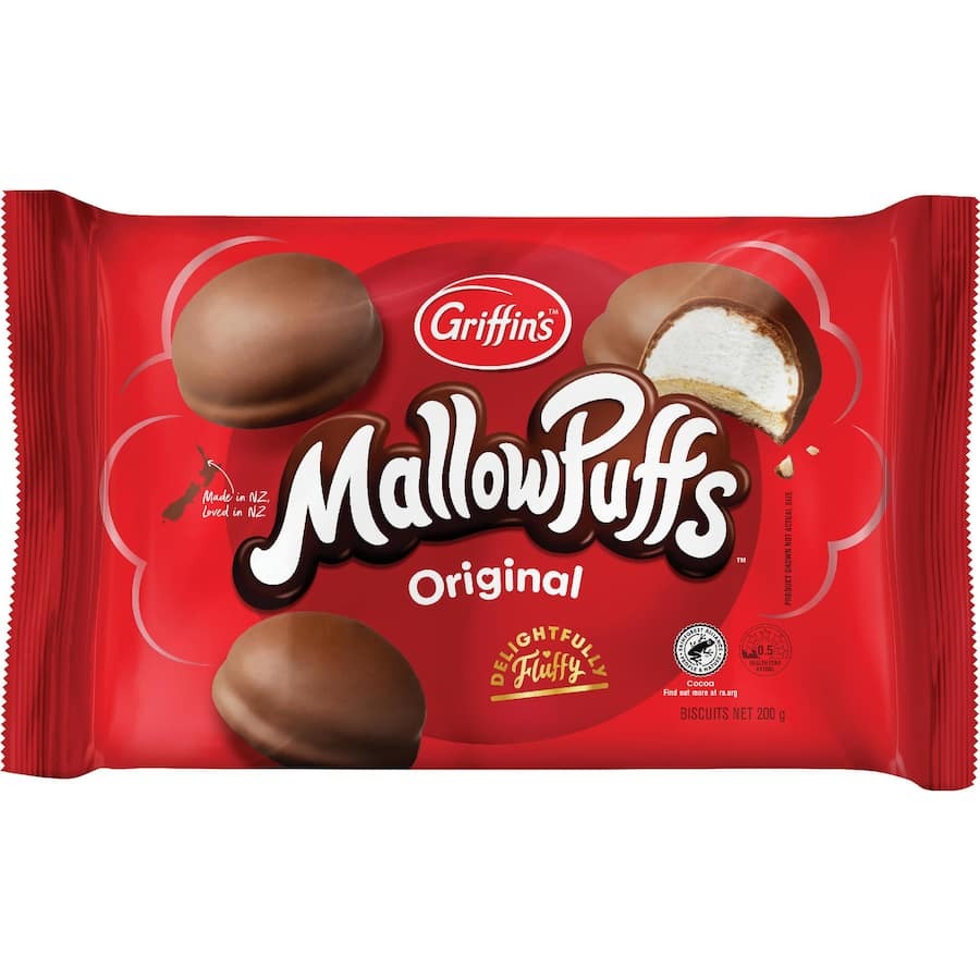 Griffins Mallowpuffs Chocolate Biscuits Original