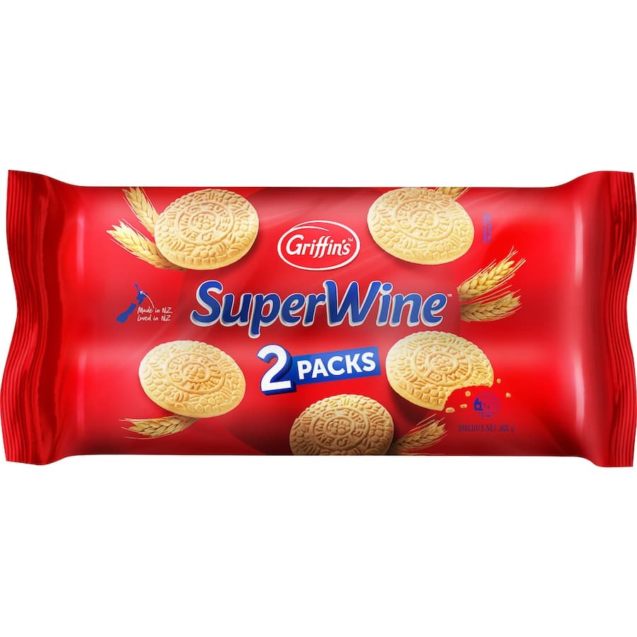 Griffins Biscuits Superwine Twin Pack
