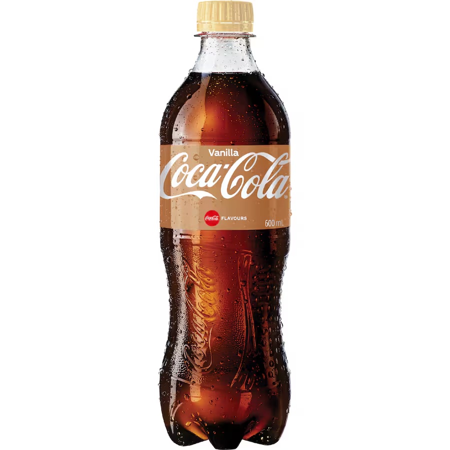 coca vanila 600 ml