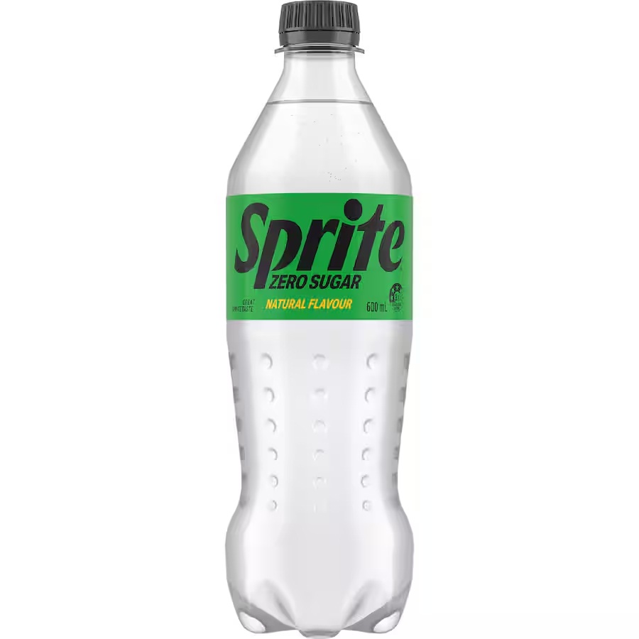 sprite zero sugar 600 ml