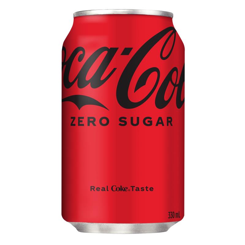 coca zero sugar 330 ml